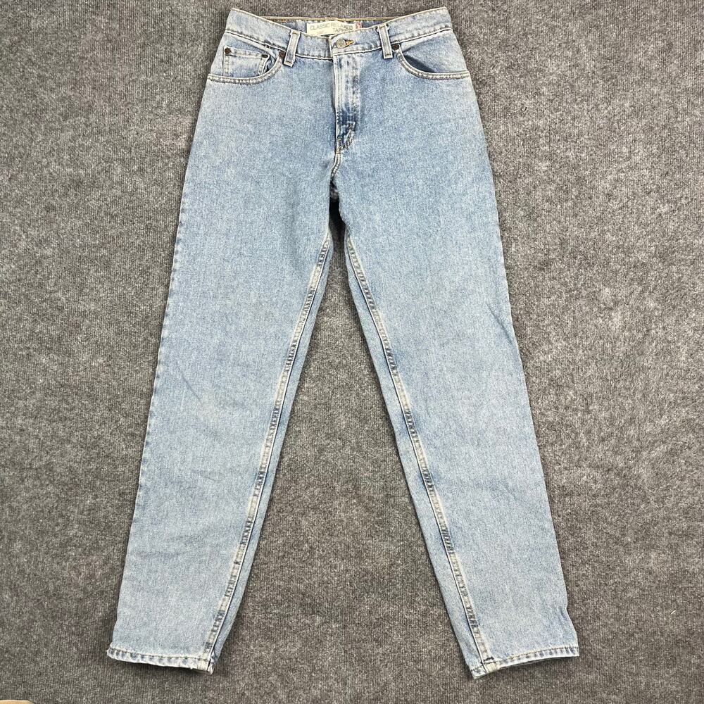 Vintage Levis Women's Relaxed Tapered Leg Classic High Rise Jean (28"/Size 10)